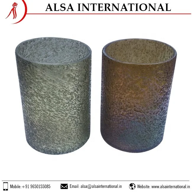 Top Selling Handcrafted Decorative Glass Votive Candle Holder Home Use Metal Material Wholesale Price Trusted Exporter