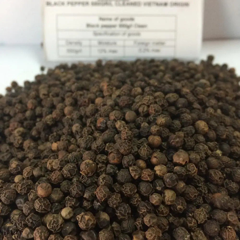 VIETNAM BLACK PEPPER BEST PRICE - BEST QUALITY  FROM FACTORY SONG HY GIA LAI CO., LTD