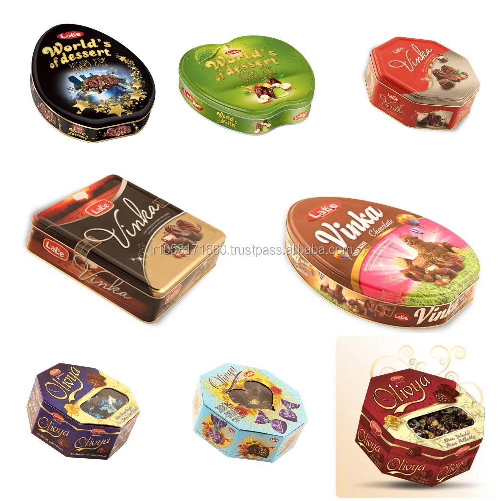 TURKISH OLIVYA SACHET COCOLIN PLASTIC MICA CRATE COMPOUND GIFT CHOCOLATE TURKEY