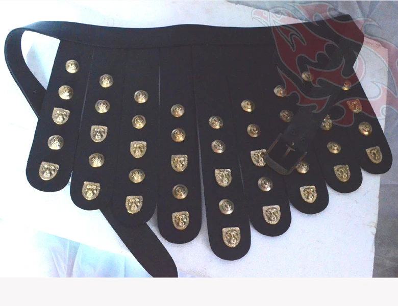 
Greek Muscle Armor Leather Belts 