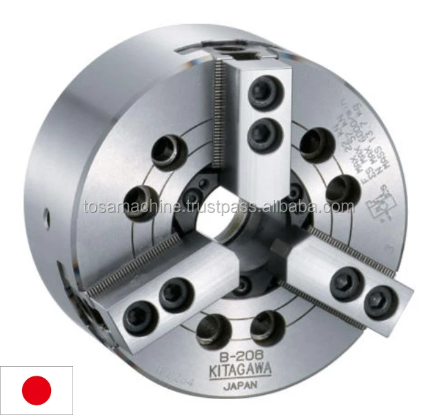 Popular series KitagawaLarge through-hole high-speed power chuck B-200 series