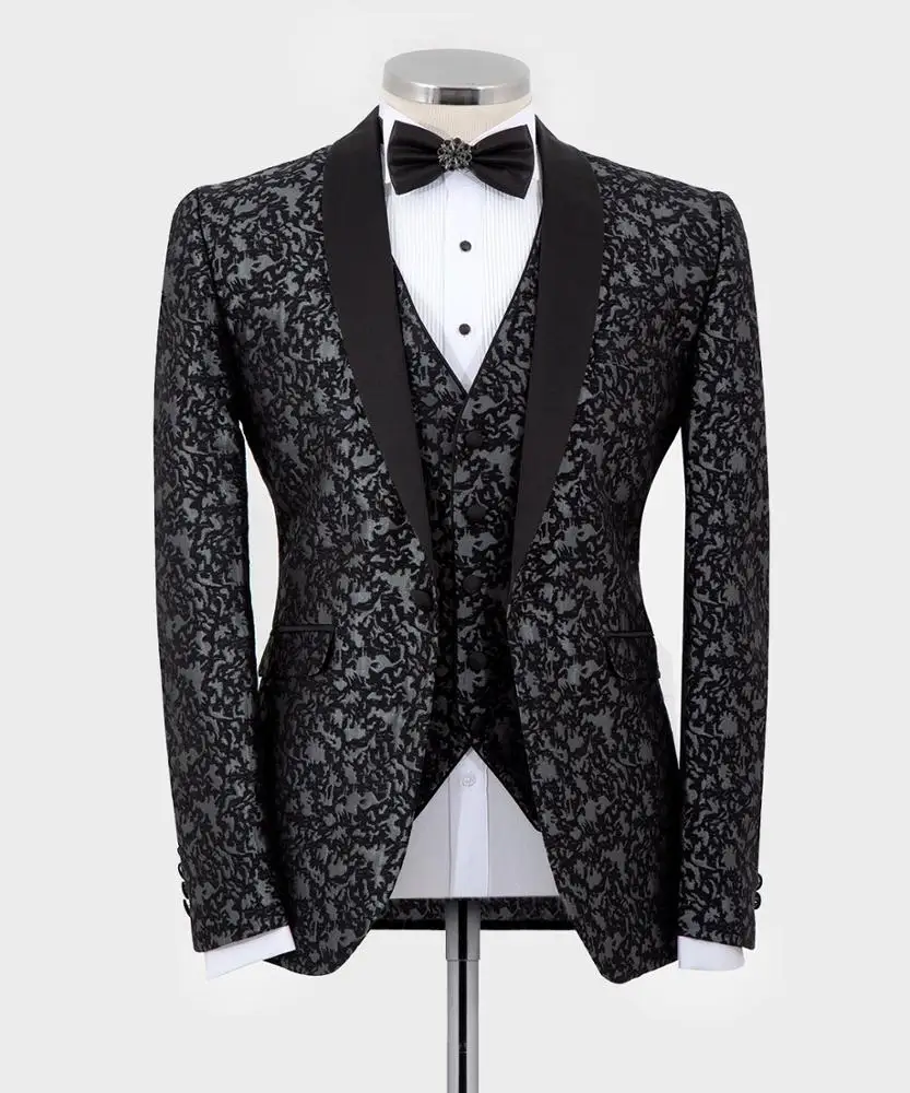 
3 Piece Custom Made Tuxedo 