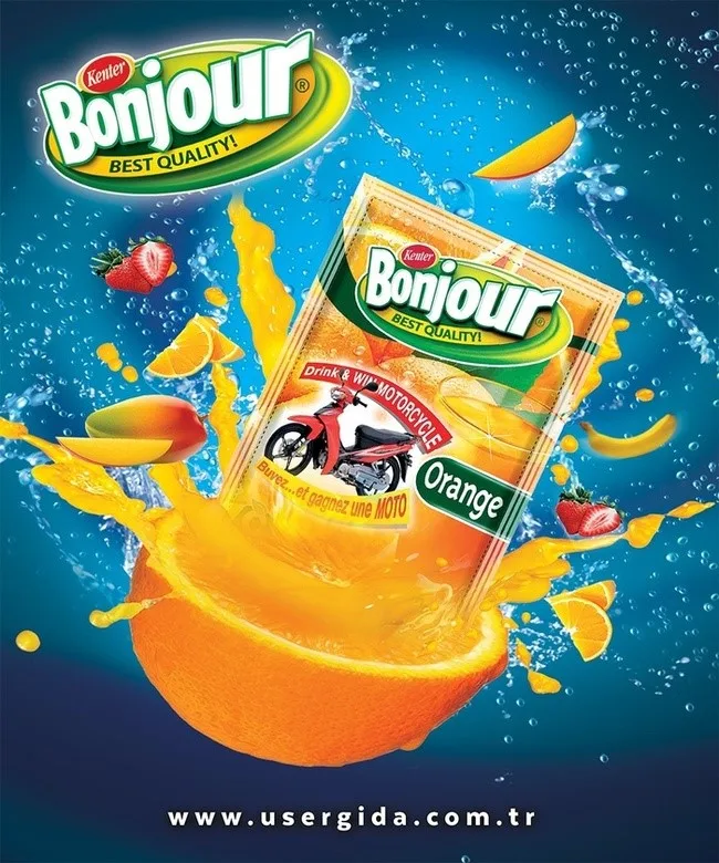 
BONJOUR powder drink ORANGE 