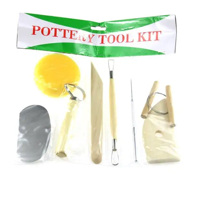 Double End Pottery Carving Clay pottery tools Set