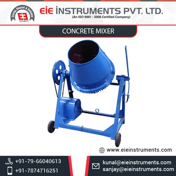 High-Tensile Strength Cement Concrete Mixer Economical Construction Site Equipment