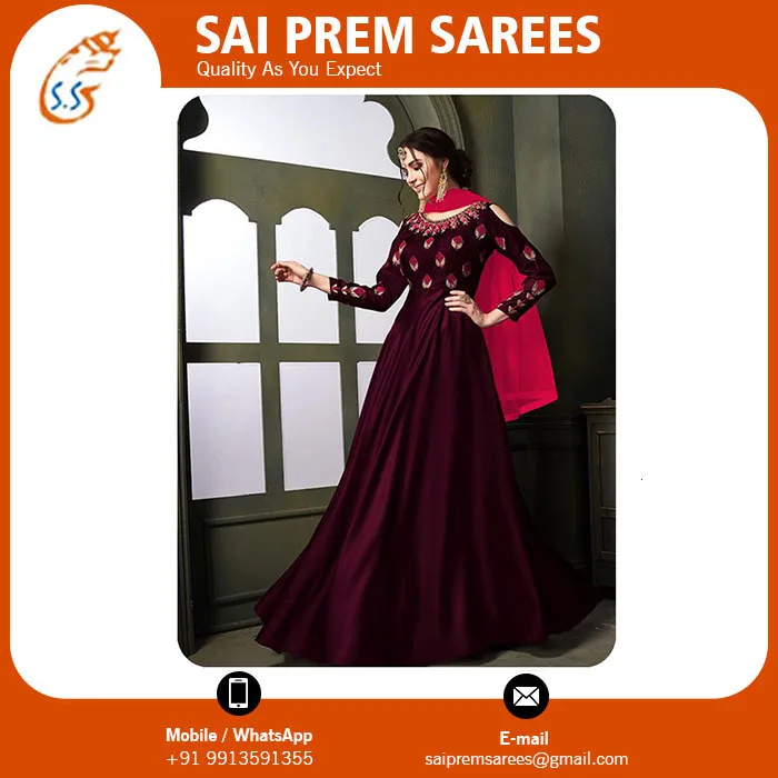 Premium Quality Designer Wedding Gown for Girls Party And Wedding Wear Evening Dresses At Best Price