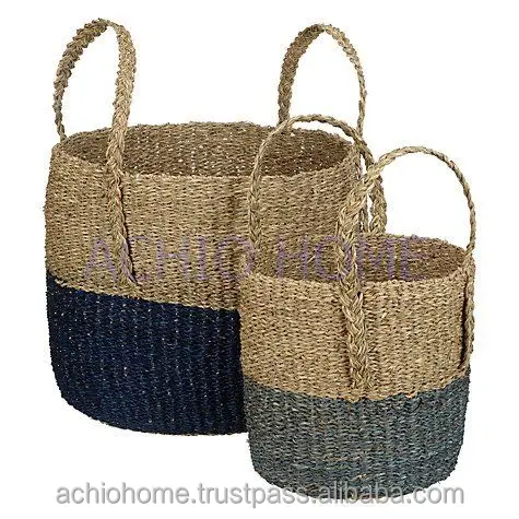 Spring/summer 2018 high quality nature bamboo basket SS201813 ACHIO Vietnam manufacturer SGS, INTERTEK (skype: rock4h)