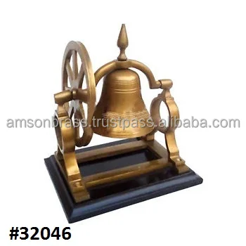 Church Handheld Bell 4 Sound Solid Brass