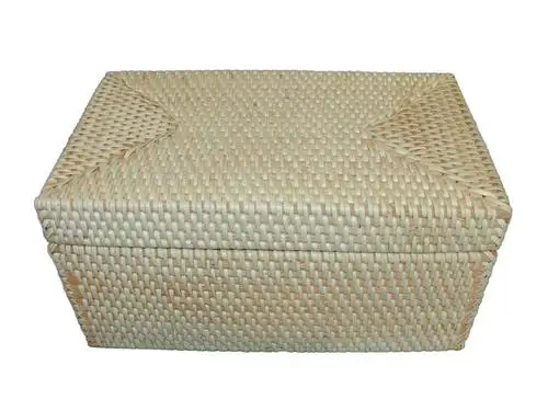 Wholesale Reasonable Price 2018 Wicker Picnic Storage Basket With Handle And Lids From Vietnam