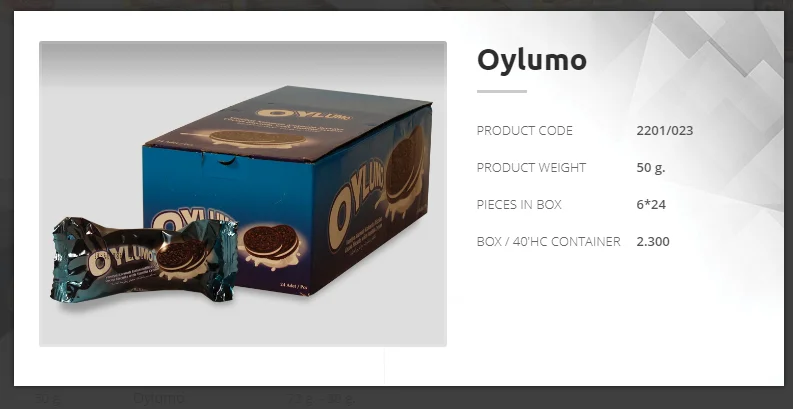 
Oylumo 38g, 50g, 72g, 80g 
