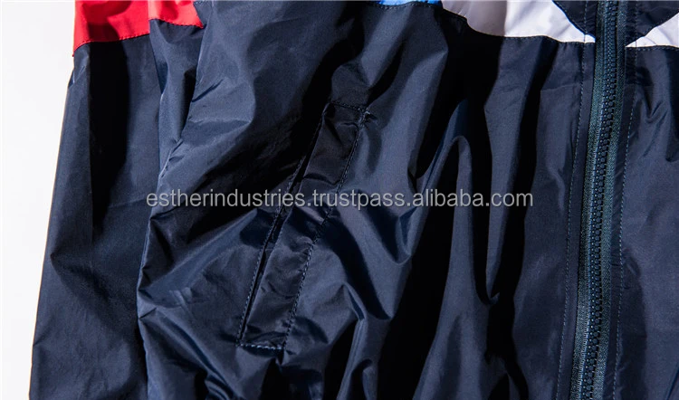 2016 New Hip Hop Streetwear Windbreaker Jackets/Patchwork Retro Lightweight Windbreaker jacket/Cheap Vintage windbreaker jacket