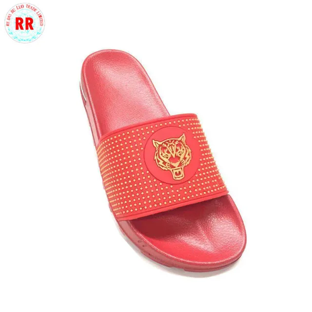 high quality wholesale men slide slippers sandal pvc sole men home shoes
