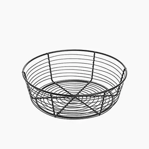 Iron Wire Hand Woven Basket