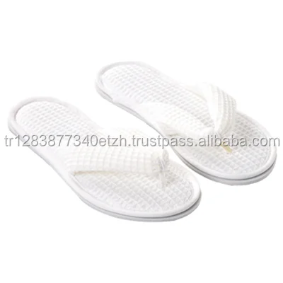 Wholesale Flip Flop Towel Slipper for Hotel, Spa, Sauna, Pool