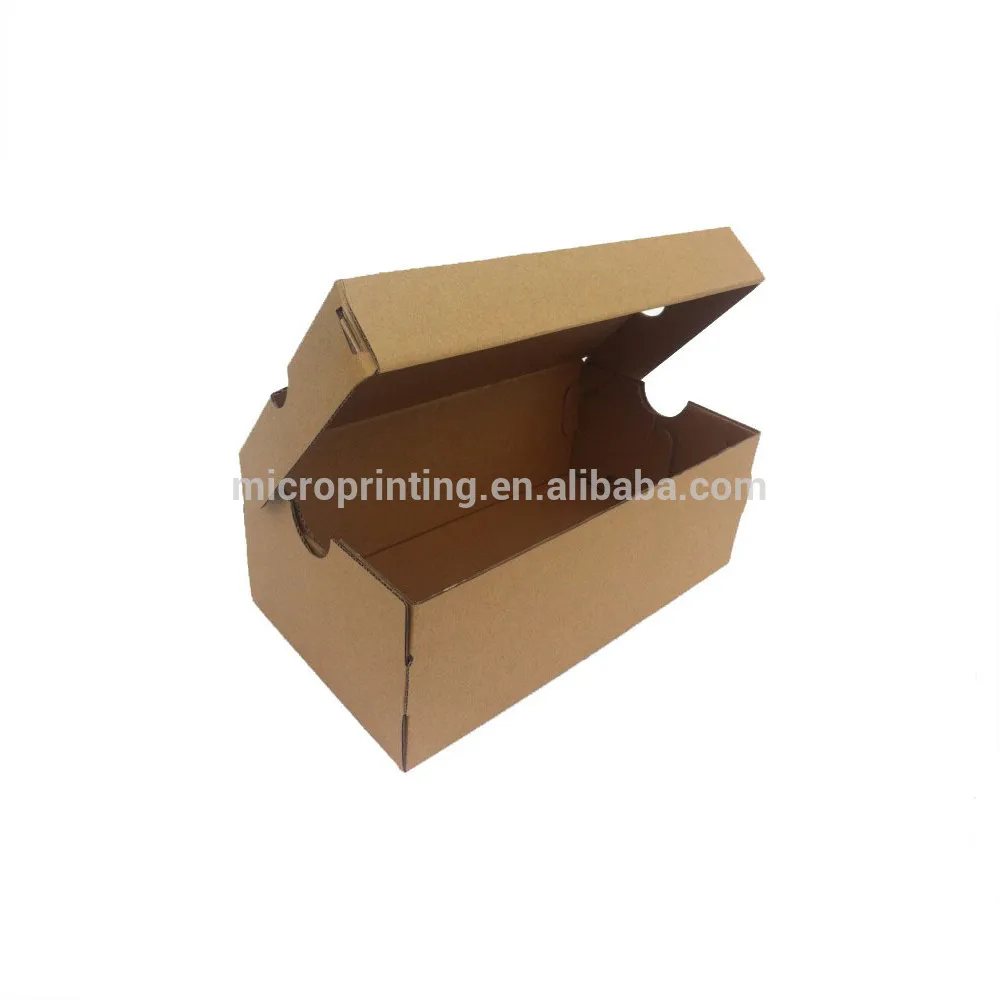 Recycled Brown Kraft Hard Paperboard Packaging Cardboard Box For Shipping Mailers