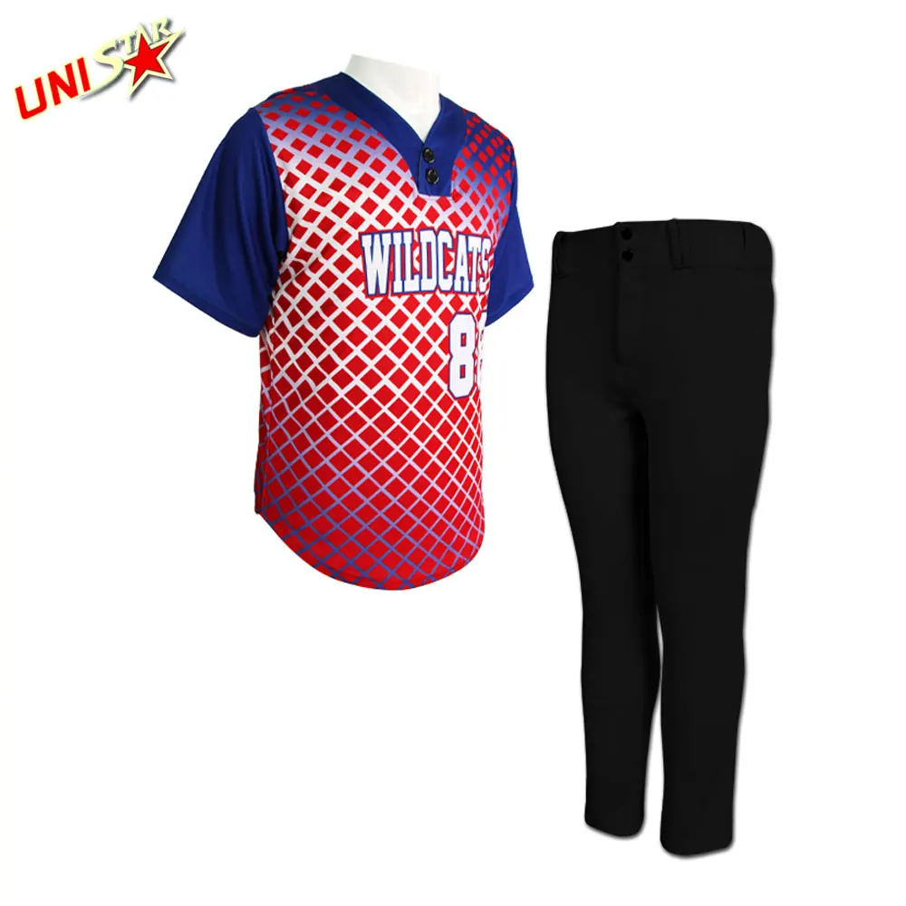 Custom Made Sublimation Baseball Uniform
