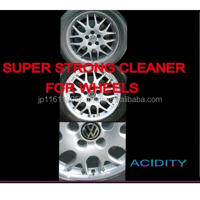 Strong Wheel Cleaner blake dusts stains car wash