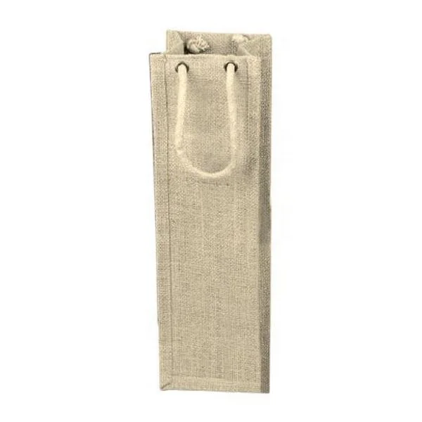 Jute Wine bag with Rope Handle