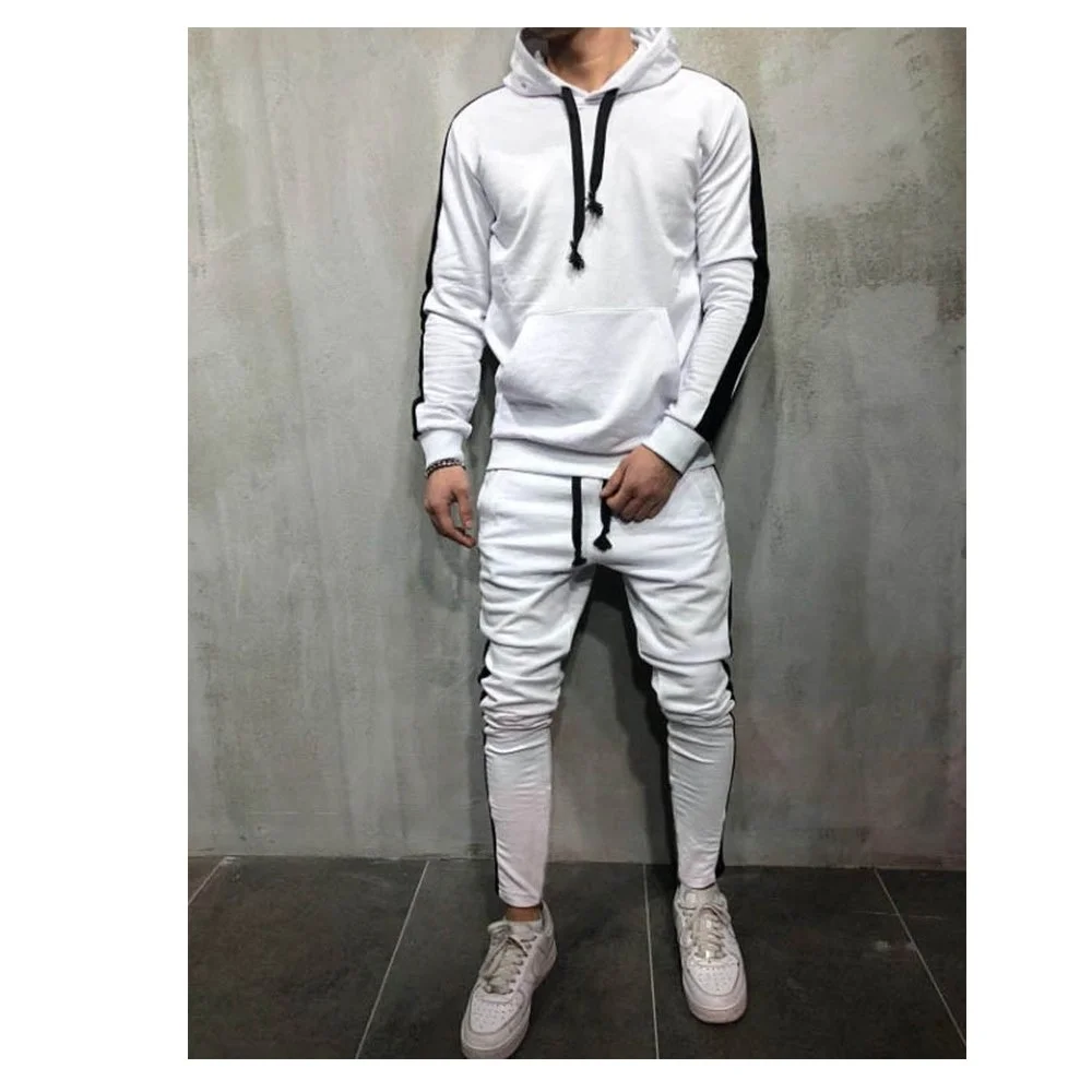 Jogging suits wholesale pullover hoodies and skinny jogger sports tracksuit 2019