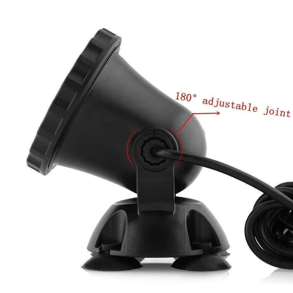 IP68 Underwater Waterproof RGB Aquarium Light SpotLight Fish Tank Light Coral Reef Light Decoration Remote Control