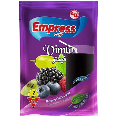 Vimto Flavored Beverage Instant Powder Soft Drink Sachet  packaging Fruit Sweet Taste Good Quality Grade
