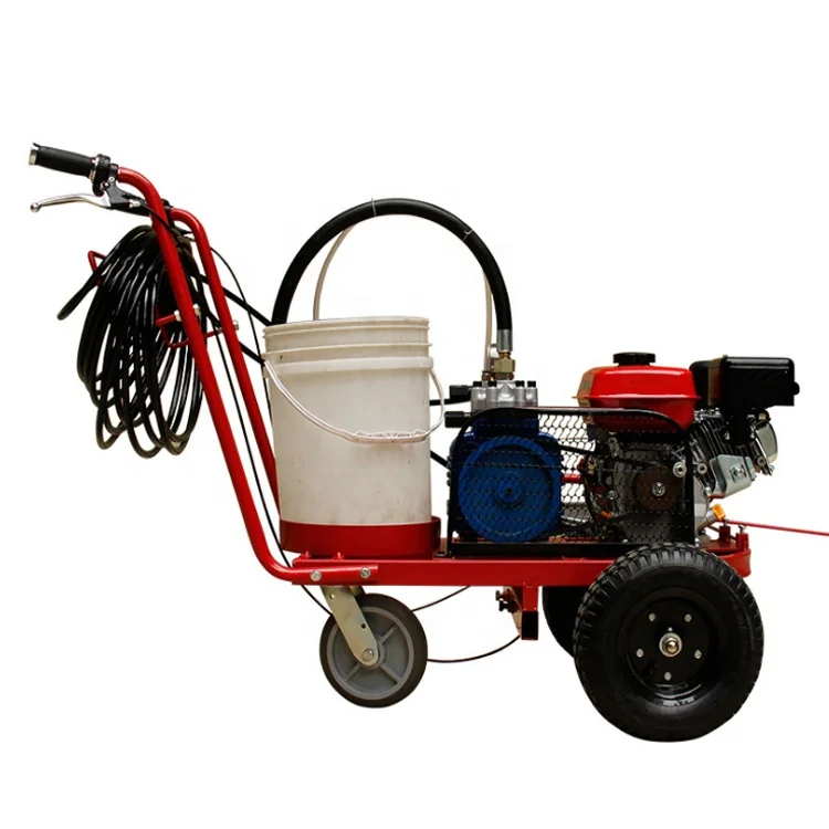 Холодные краски шоссе линия дорожного разметки краска Брызга маркировки машины для продажи