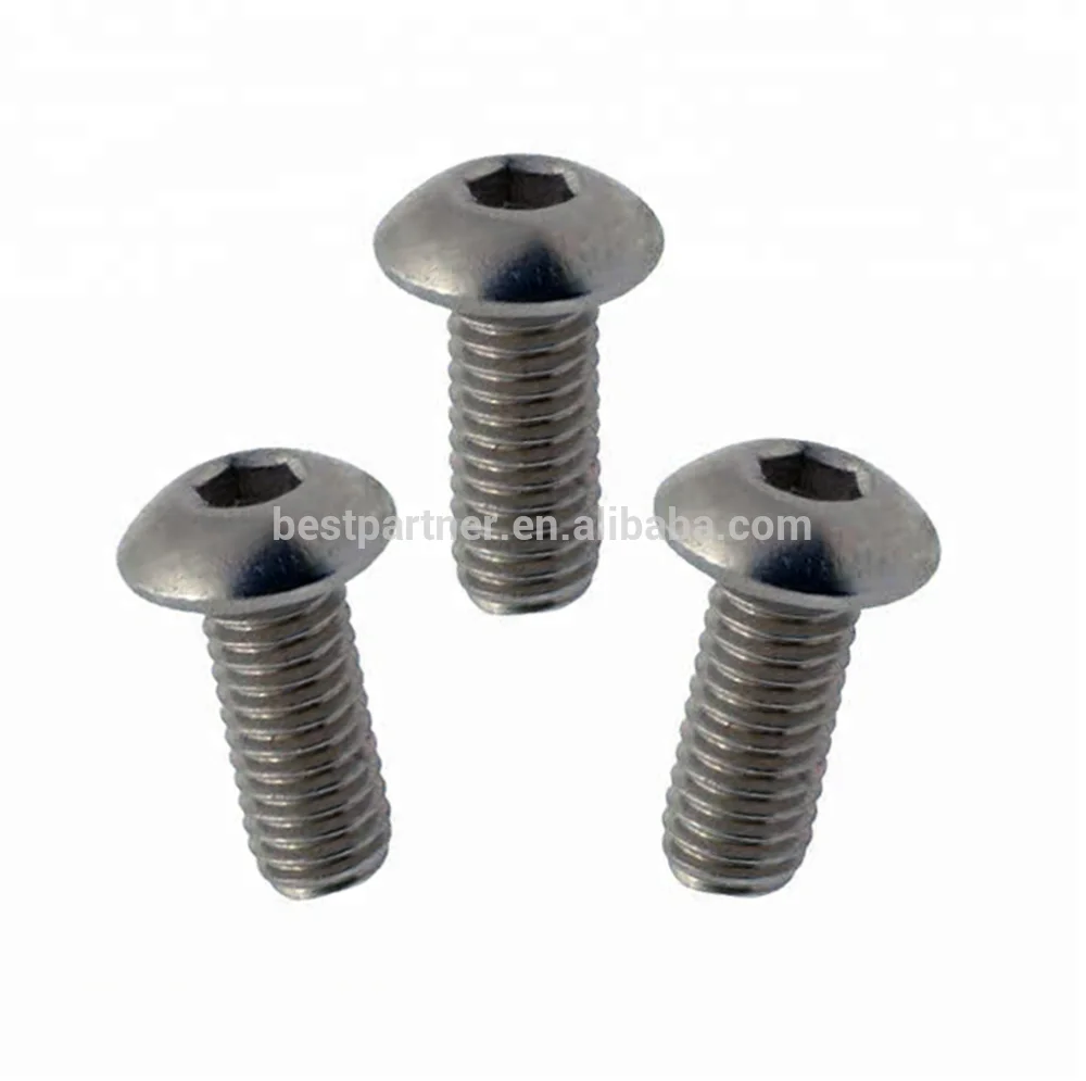 
Hot Sale Good Quality Hardened Steel Bolt Screw M2 M4 M6 M8 M10 Taiwan Made 