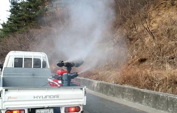 T-1200U Manually 1800~2,000 rpm Engine R.P.M Agricultural Chemical Fogger Pest control Vehicle mounted atomizer