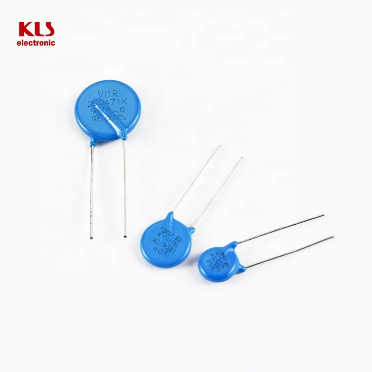 High quality VDR ZOV KLS6-07D391K 390V 1.75KA disc 7mm varistor 3mov