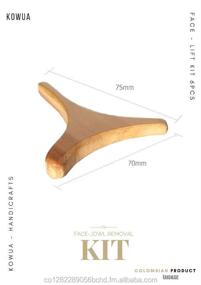 
wood therapy massager, facial lifting massager set 