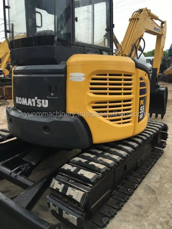  Мини-экскаватора Komatsu PC55 Экскаватор Малый экскаватор komatsu pc55MR Гидравлические Гусеничные экскаваторы на продажу