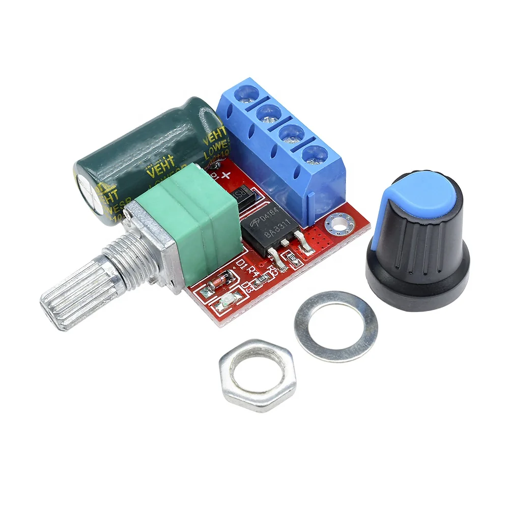 diymore Mini 5A PWM Max 90W DC Motor Speed Controller Module 3V-35V Control Switch LED Dimmer Hot Sale