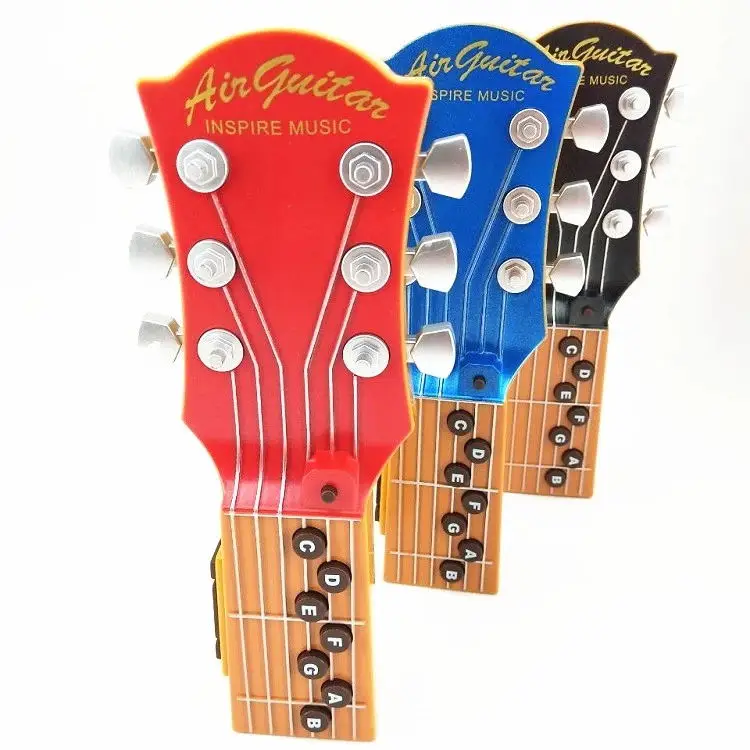 Новые игрушки для воздушной гитары, пластиковая детская Миниатюрная игрушка, музыкальный инструмент, гитара с инфракрасным излучением