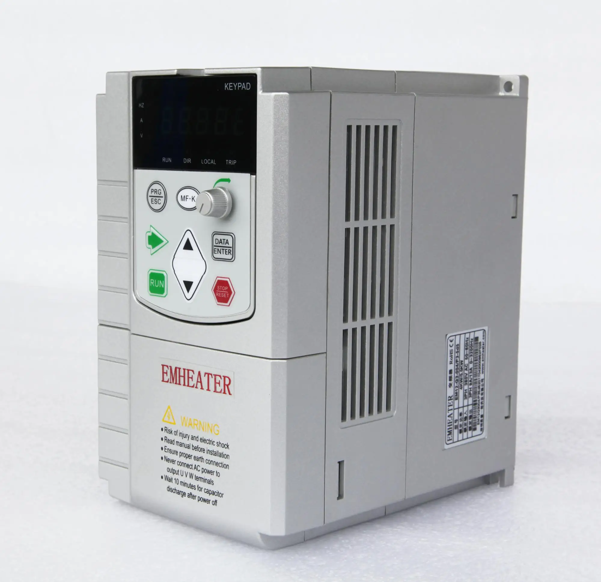 Built-in brake unit  220V 4KW  VFD/VSD  Variable frequency inverters  for fan and pump light load.