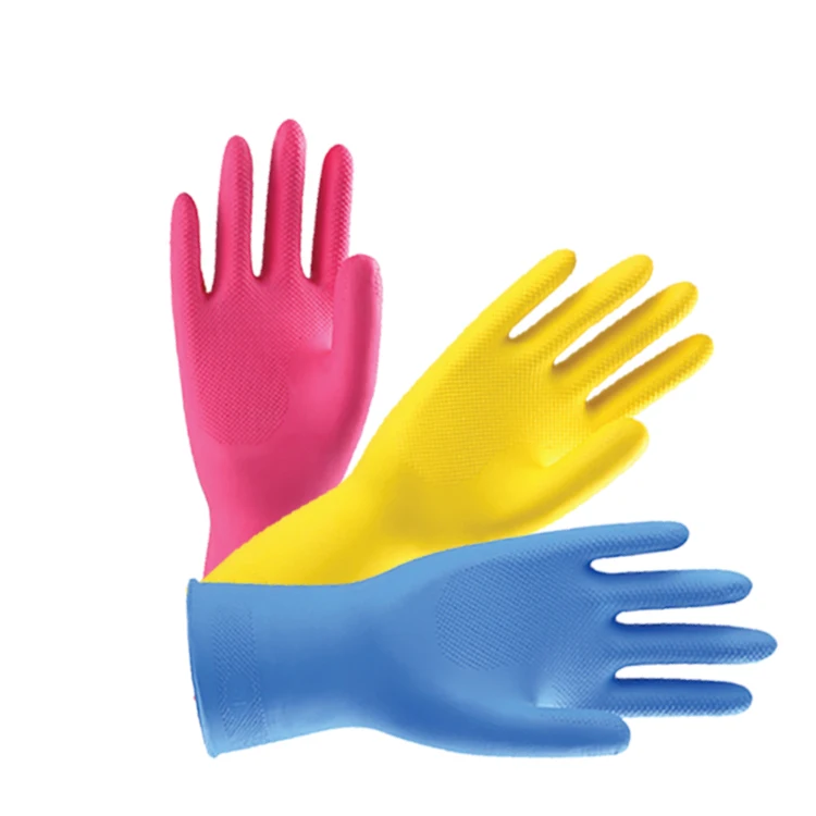 
TOP GLOVE Spray Latex Household Gloves Washing Glove 