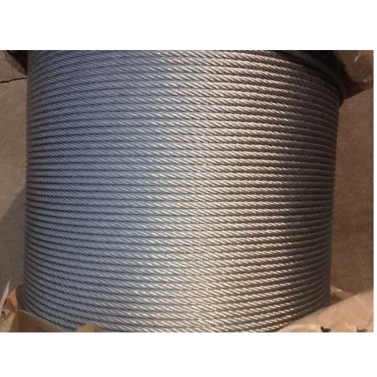 galvanized steel wire rope making machine/pvc coated galvanized steel wire rope sling cable