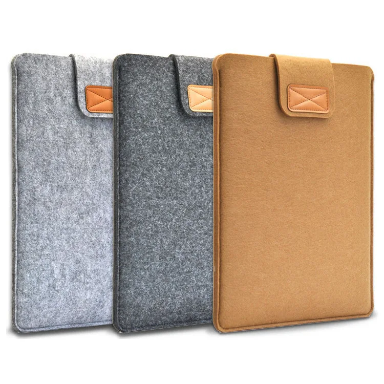 Hot Selling Slim Laptop Sleeve Protective Case For Felt Macbook Air/Pro