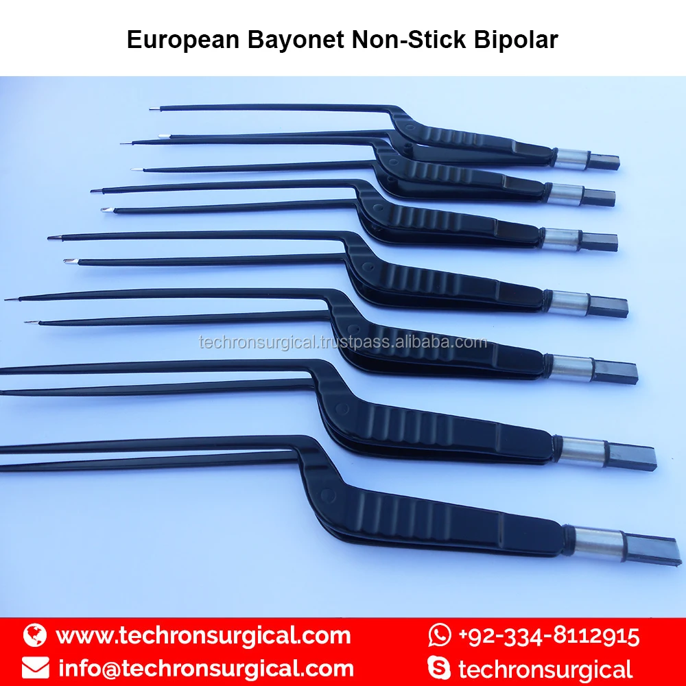 Байонетные антипригарные европейские Биполярные щипцы