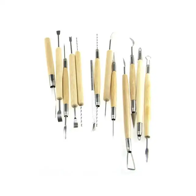 Double End Pottery Carving Clay pottery tools Set