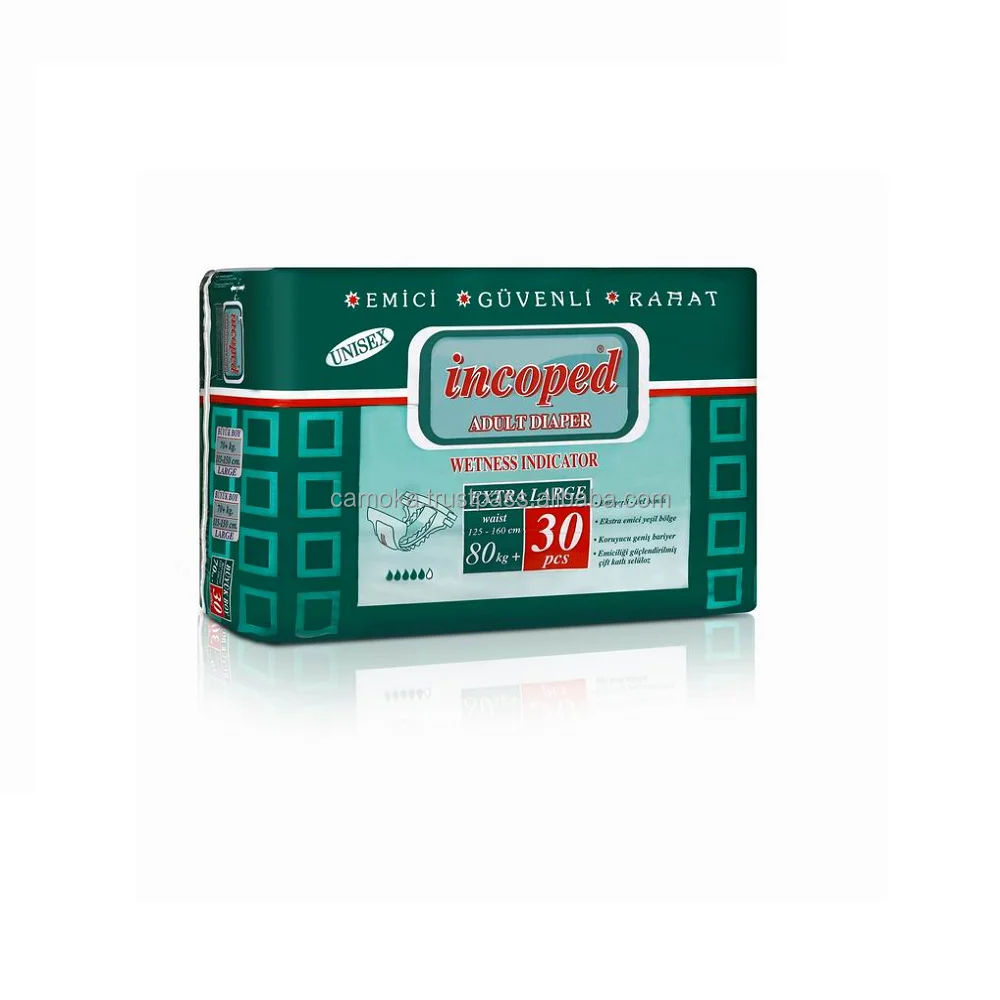 Incoped adult diapers (X-large 30pcs)