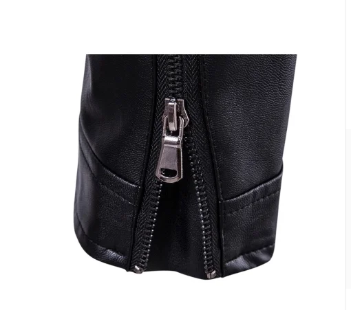 Men Waterproof And Warm Motorcycle Jacket Motorcycle Leather Jacket Men Genuine Leather  With Custom Logo