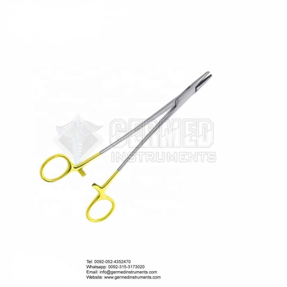 Sialkot Made Manufacturer Supplier Wholesale Best Price Mayo Hegar Needle Holder Tungsten Carbide 14cm By Germed Enterprises