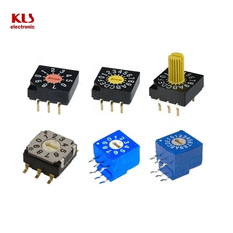 Good quality 190 KLS brand 3 pin smd dip switch