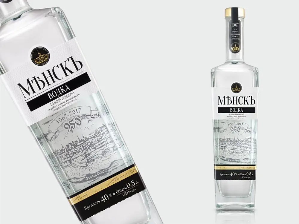 Русская водка премиум-класса, 0,5 л, Минск, из Беларуси