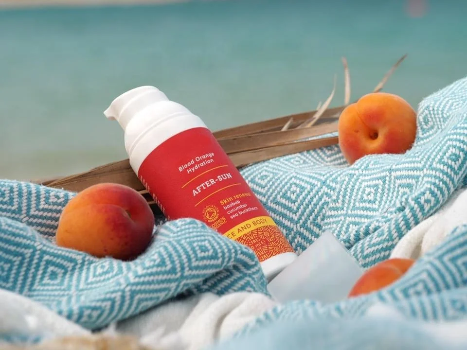 Organic After Sun Lotion For Face And Body Private Label | Wholesale | Bulk | Made In EU