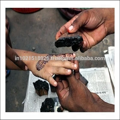 High Quality Wooden Henna Stamps