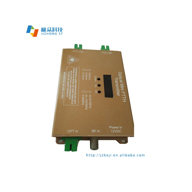 FTTH Mini 1310 нм/12 мВт мини catv оптический передатчик, мощность 8 Вт