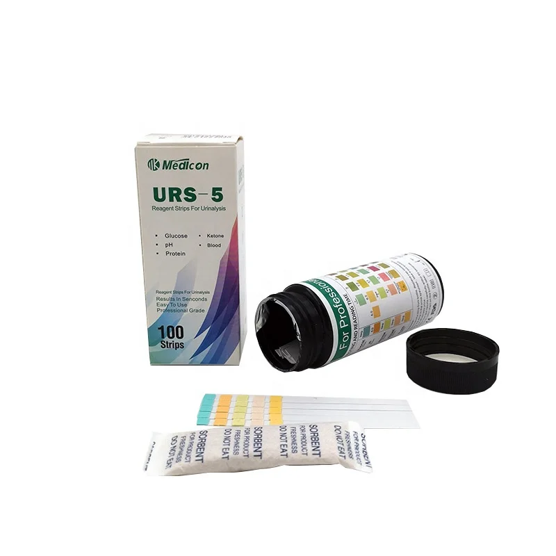 diagnostic test kit urine reagent rapid test kit 5 parameter strips