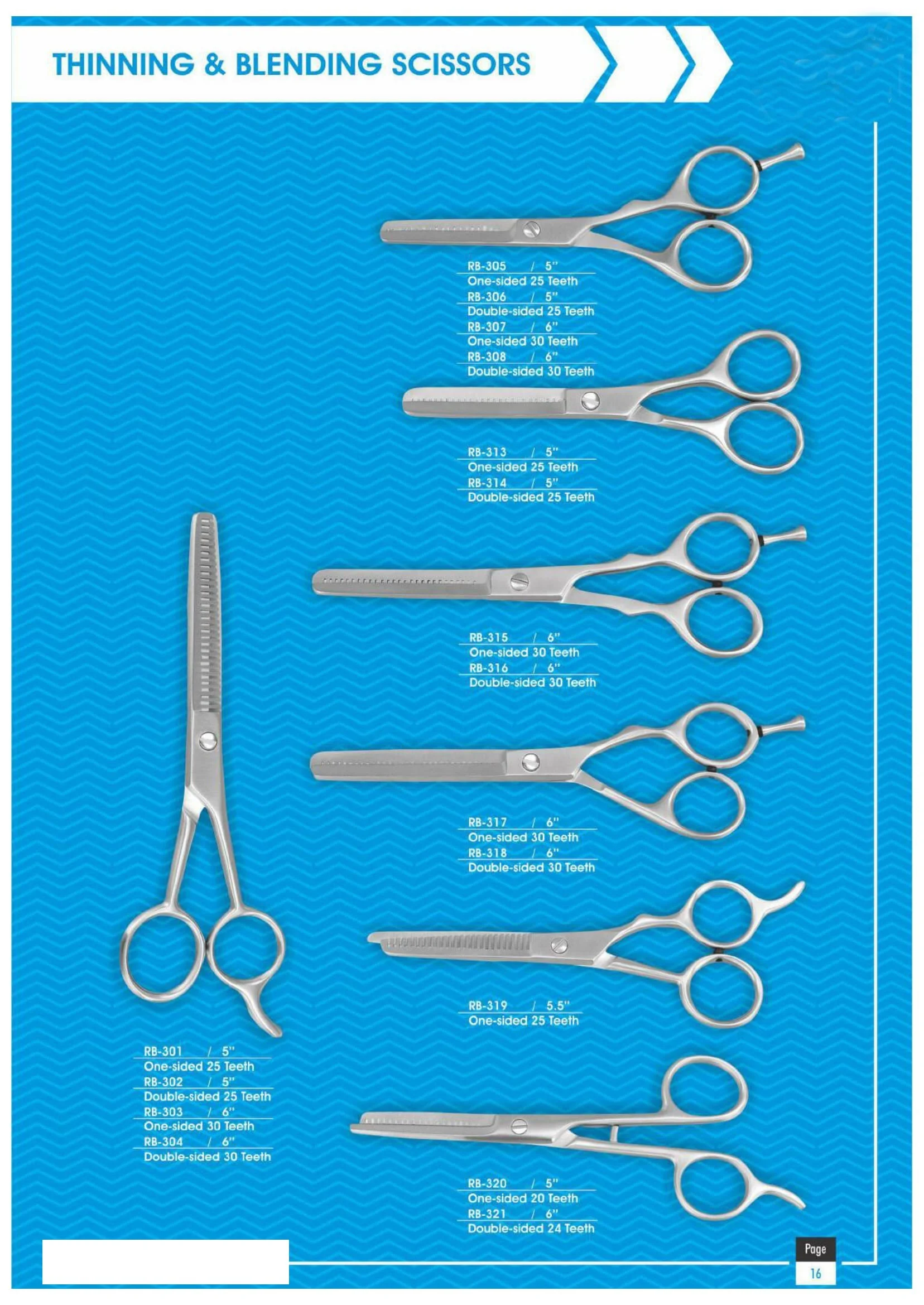 
Best Quality Barber Hair Cutting Thinning Scissors 