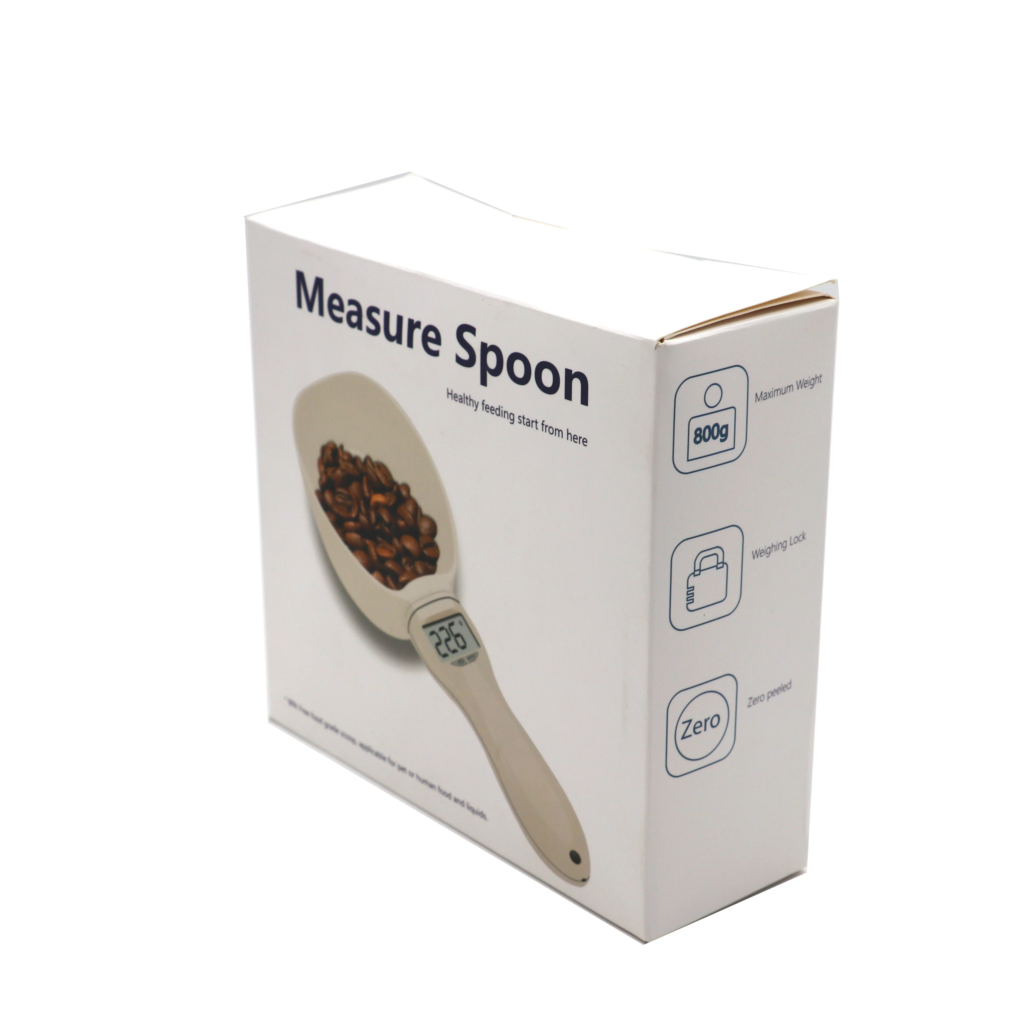 800g рисунком песиков для поения собак и котов, чашка цифровой корм для животных мерная ложка электронная ложка-весы с ЖК-дисплеем